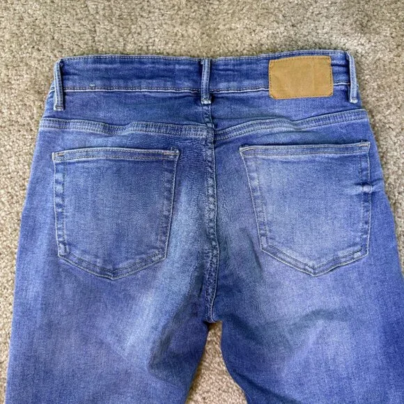 MNG Womens Skinny Jeans Jude Size 28 Blue Denim Mid Rise 28x29.5 E640 - Picture 7 of 13